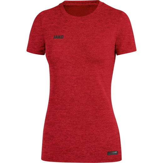 JAKO Sport/Czas wolny Koszulka Premium Basics (Jersey z poliestru i elastanu) czerwony melange Damska